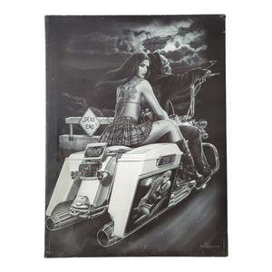 Ride or Die canvas art by David Gonzales